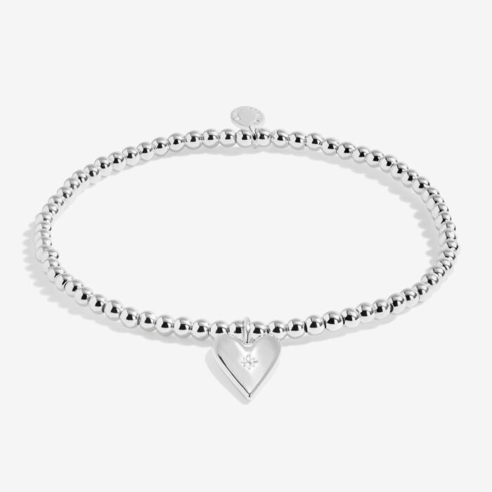 Joma Jewellery A Little 'Love You Daughter' Bracelet In Silver Plating